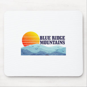 Blue Ridge Mountains Vintage Mountains Usa America Mouse Mat