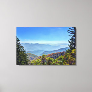 Blue Ridge Parkway Canvas Print