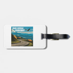 Blue Ridge Parkway Eagle Luggage Tag