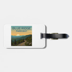 Blue Ridge Parkway Landscape Luggage Tag