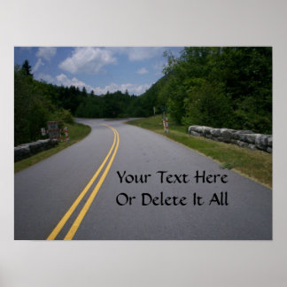 Blue Ridge Parkway Motorcycle 13 Poster