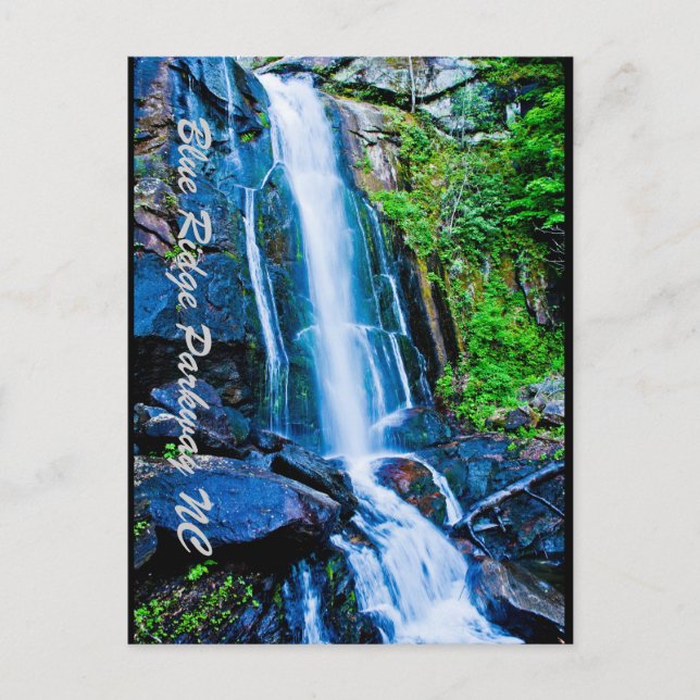 Blue Ridge Parkway NC Postcard (Front)