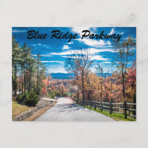Blue Ridge Parkway NC Postcard