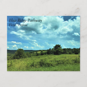 Blue Ridge Parkway near Floyd, Virginia Postcard