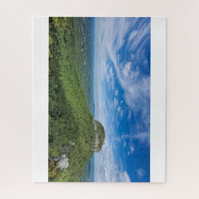 Blue Ridge Parkway - Pilot Mountain Jigsaw Puzzle (Vertical)