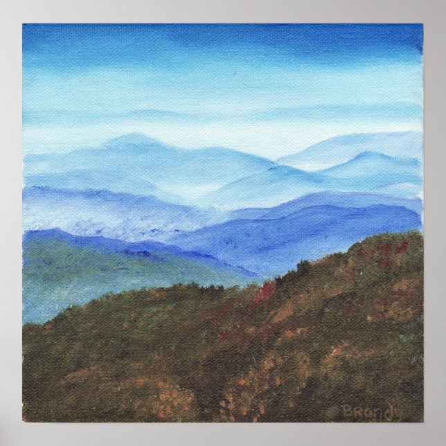 Blue Ridge Parkway Poster (Front)