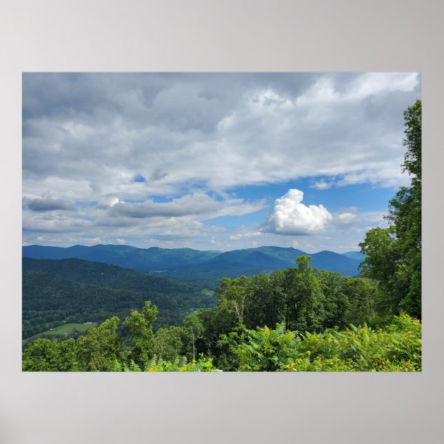 Blue Ridge Parkway Poster (Front)