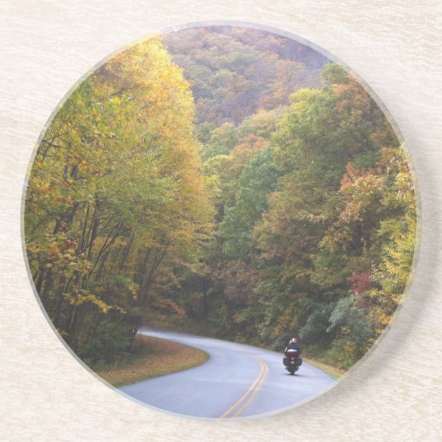 Blue Ridge Parkway Sandstone Coaster (Front)