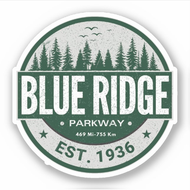   Blue Ridge Parkway Scenic Byway Virginia North C (Front)