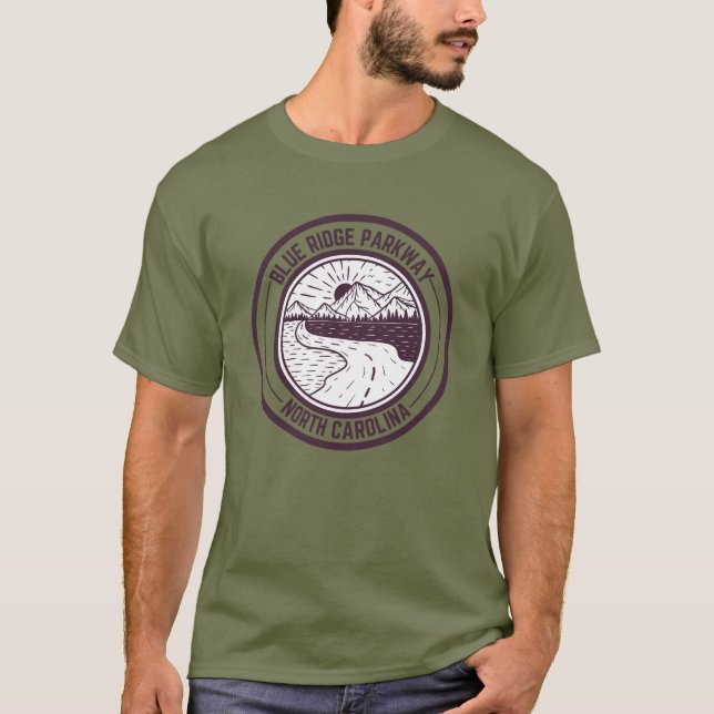 Blue Ridge Parkway Scenic Byway Virginia North C T-Shirt (Front)