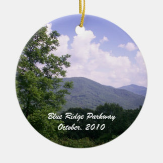 Blue Ridge Parkway Scenic Route Ceramic Tree Decoration