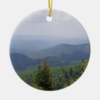 Blue Ridge Parkway Scenic Route Ceramic Tree Decoration