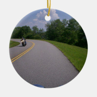 Blue Ridge Parkway Scenic Route Ceramic Tree Decoration