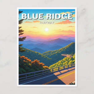 Blue Ridge Parkway Souvenir Postcard