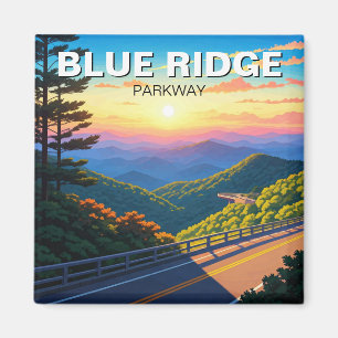 Blue Ridge Parkway Travel Magnet