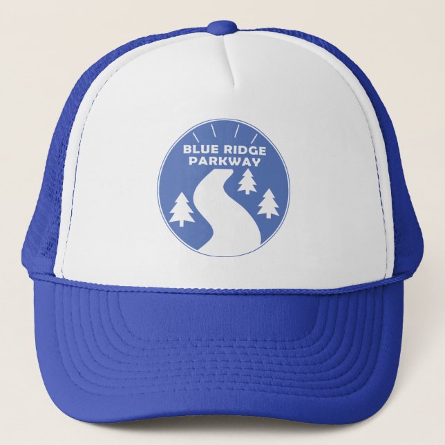 Blue Ridge Parkway Trucker Hat (Front)