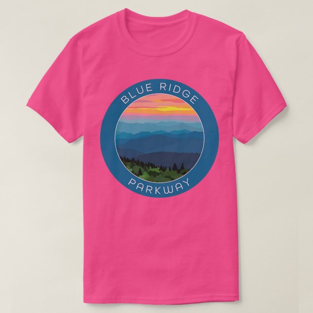 Blue Ridge Parkway TShirt (Design Front)