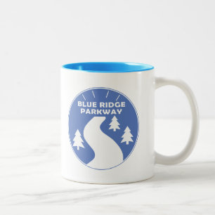 Blue Ridge Parkway Two-Tone Coffee Mug