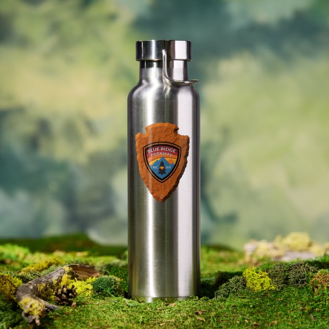 Blue Ridge Parkway Water Bottle (Outdoor (Rotated))