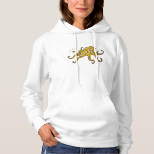 Blue-ringed octopus cartoon illustration  hoodie