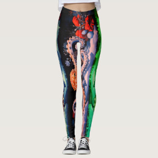 Blue Ringed Octopus Leggings