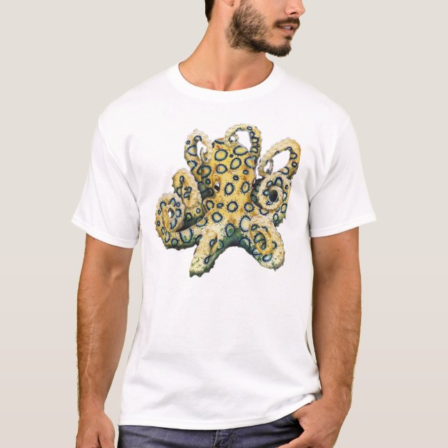 Blue Ringed octopus T-Shirt (Front)