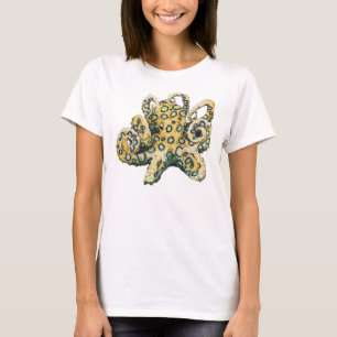 Blue ringed octopus tee for ladies