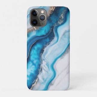 Blue River Marble iPhone 11 Pro Case