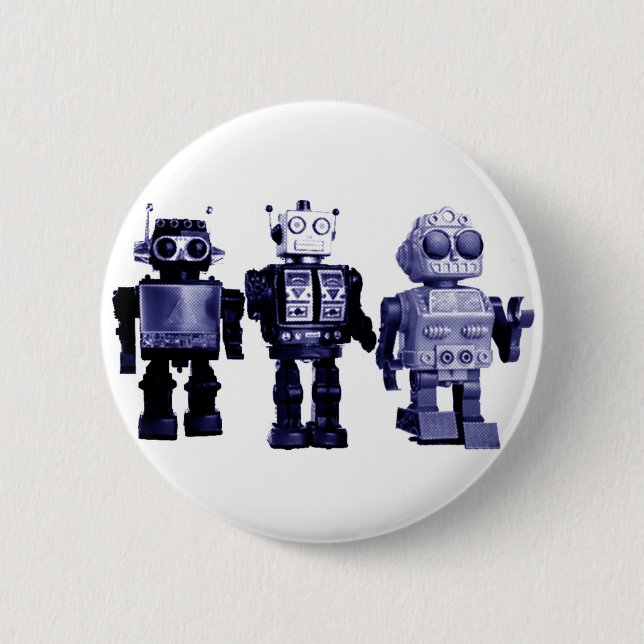 blue robots button (Front)