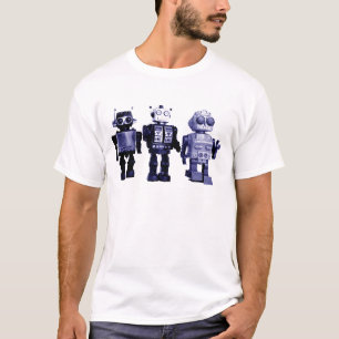 blue robots t-shirt