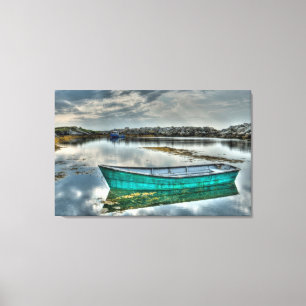 Blue Rocks Nova Scotia Canada Canvas Print