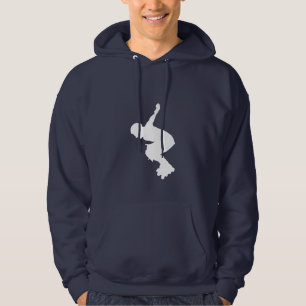 Blue Rollerblading Hoodie