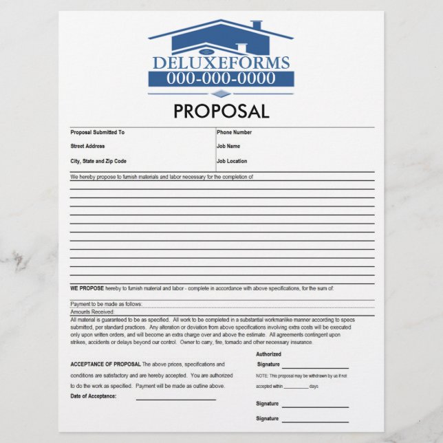 Blue Roof Proposal (Front)