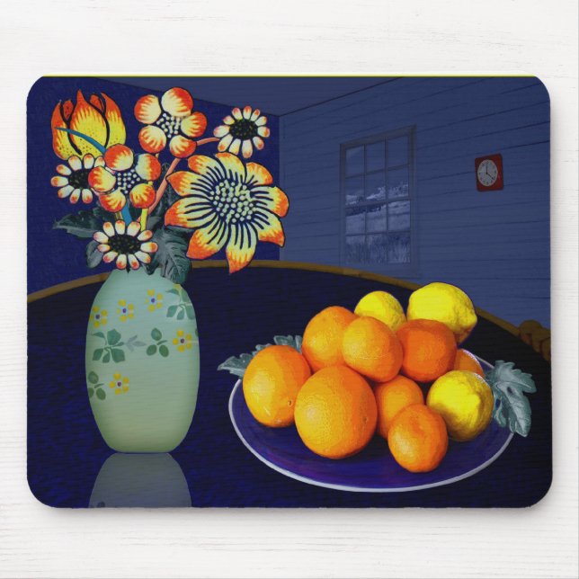 'Blue Room #2' Product Range Mouse Mat (Front)