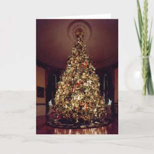 Blue Room Christmas-The White House Holiday Card