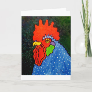Blue Rooster 14 Card