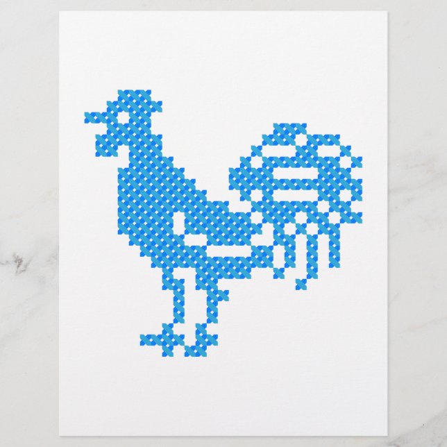 Blue Rooster Flyer (Front)