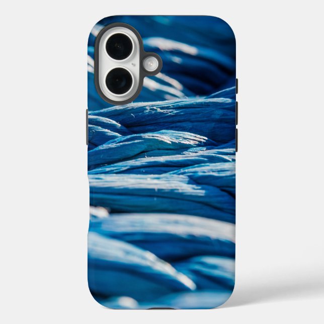 Blue Rope Case-Mate iPhone Case (Back)