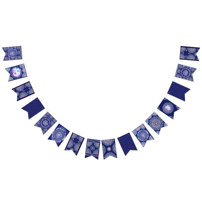 Blue Rosace Bunting (All)