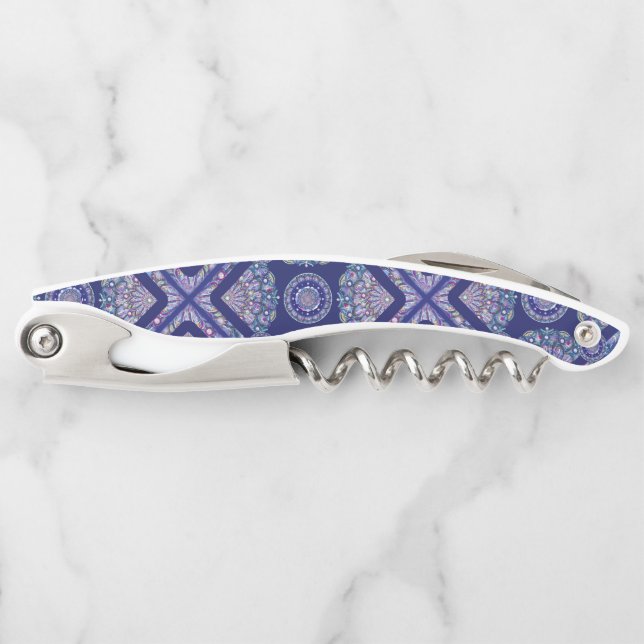 Blue Rosace Corkscrew (Front)
