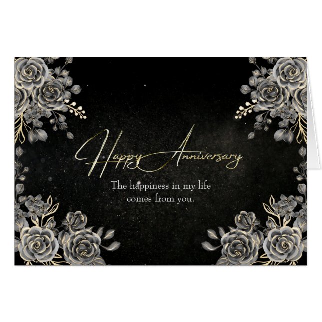 Blue Rose And Beads (Front Horizontal)