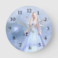 Blue rose angel