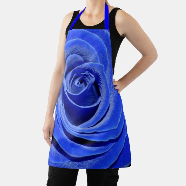 Blue Rose Apron (Insitu)