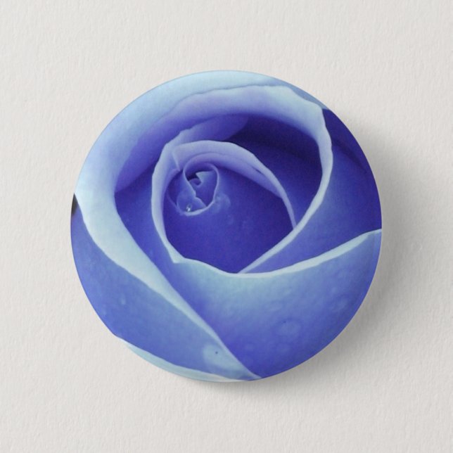 Blue Rose Button (Front)