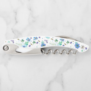 Blue rose corkscrew