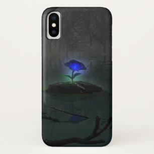 Blue Rose iPhone Case-Mate iPhone X Case