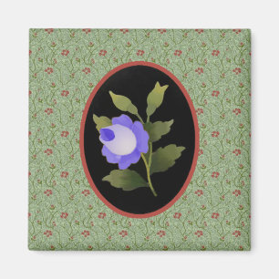 Blue Rose Magnet