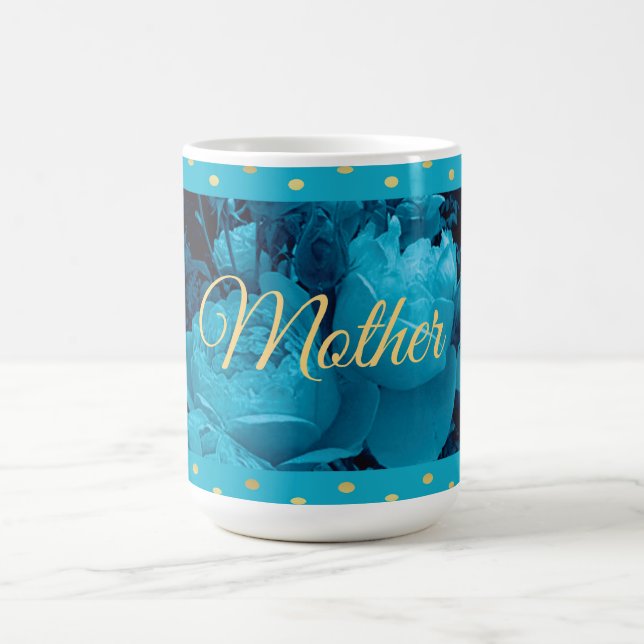 Blue Rose Mother's Day Mug (Center)