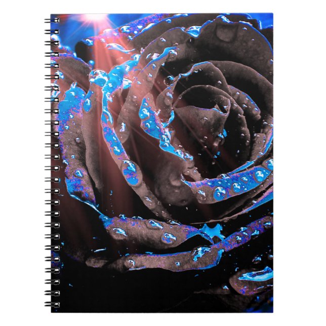 Blue Rose Notebook (Front)