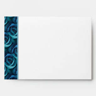 BLUE ROSE Personalised Business Envelope